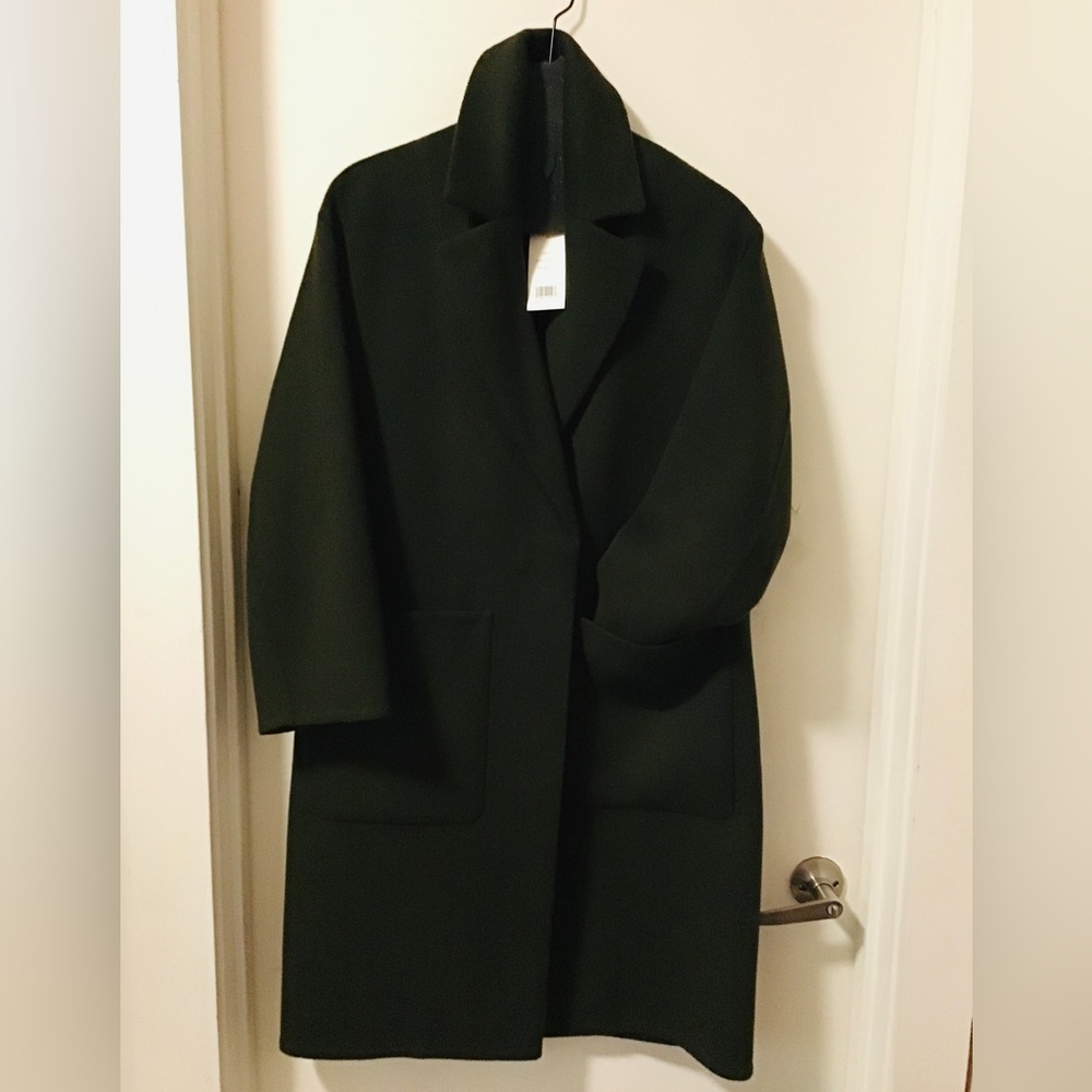 Vince coat, deep army green, size Xs